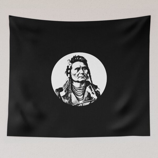 Item preview, Chief Joseph Stencil designed and sold by RevolutionInPaint.