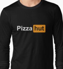 Pizza Hut Parody Long Sleeve T-Shirt