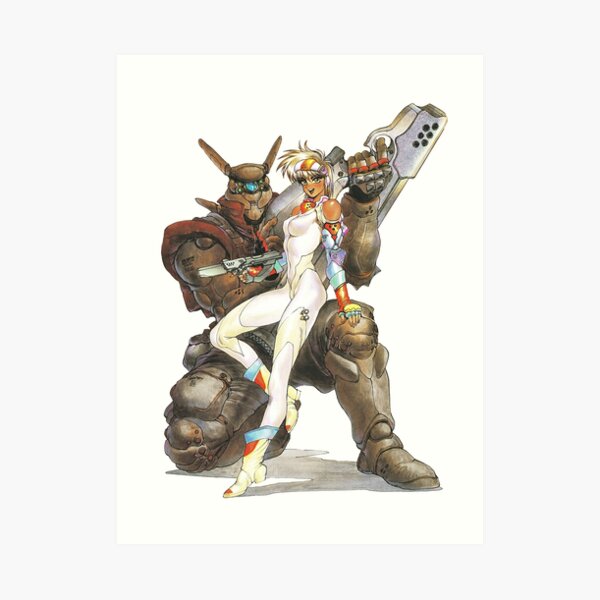 Appleseed3_cuted Art Print