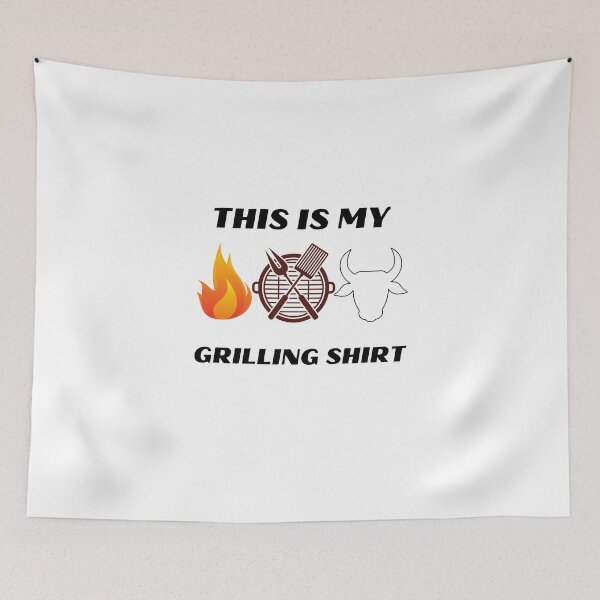 Item preview,    My Grilling Shirt Vintage BBQ or Smoking Meat T-Shirt designed and sold by 77ART.