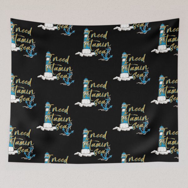 Item preview, Vitamin Sea Lighthouse Anchor Vacation Holiday   designed and sold by lyaDubas1986.