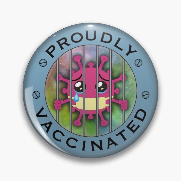 Item preview, Proudly Vaccinated (other colors available) designed and sold by RunningOnFumes.
