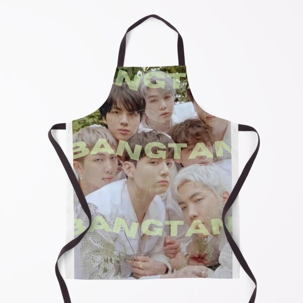 Item preview, BTS GROUP FLOWERS GREEN designed and sold by Purplee7.