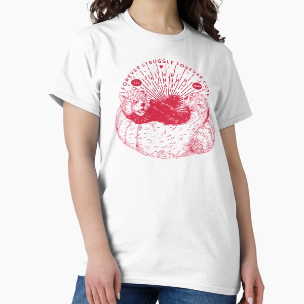 Red Panda Struggle Classic T-Shirt