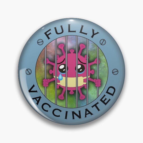 Item preview, Fully Vaccinated (other colors available) designed and sold by RunningOnFumes.