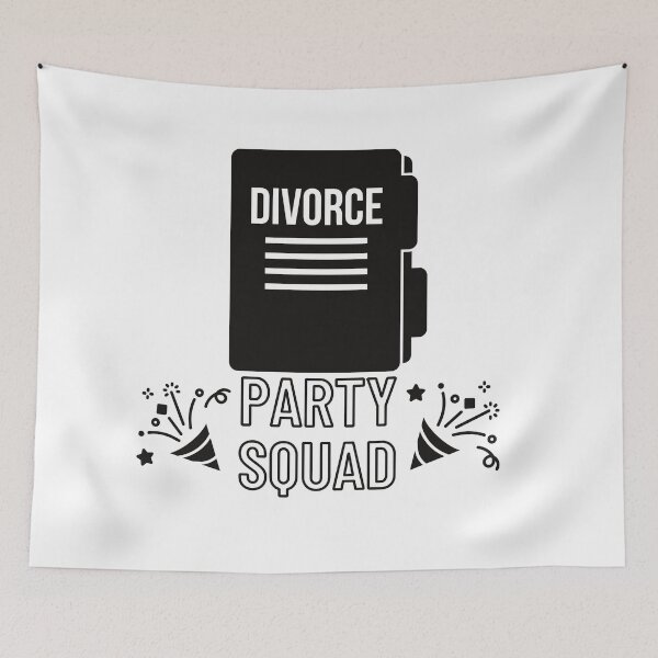 Item preview, Divorce Party Squad designed and sold by Portishop.