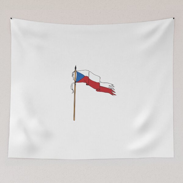 Item preview, Flag Czech Republic Torn Ripped Retro designed and sold by patrimonio.