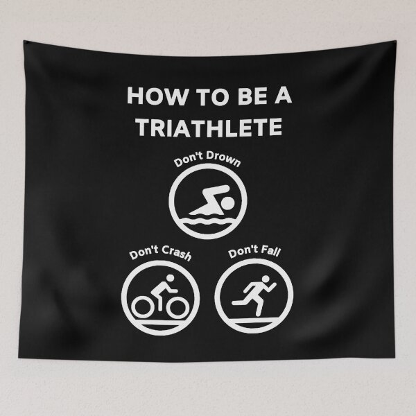 Item preview, How To Be A Triathlete designed and sold by autumnchu.