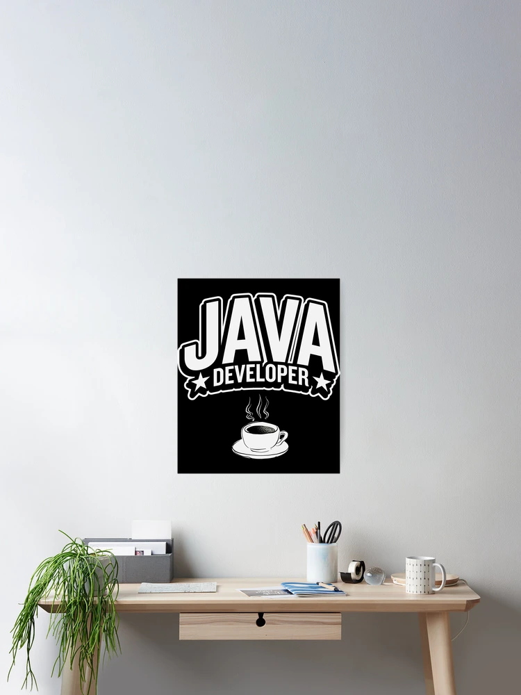 Thumbnail 2 of 3, Poster, Java Developer Coffee Coffee designed and sold by MarcelSantos.