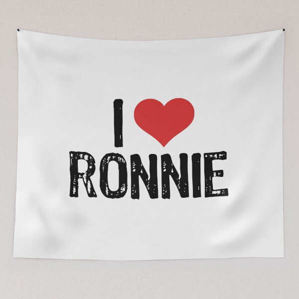 Item preview, I Love Ronnie designed and sold by The "I Love Everything" Shop.