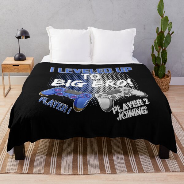 Item preview, I Leveled up to Big Bro Promoted To Big Brother Gamer Gift T-Shirt designed and sold by LanPhan.