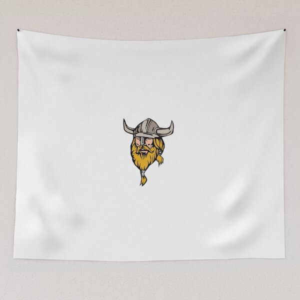 Item preview, Viking Warrior Head Retro designed and sold by patrimonio.
