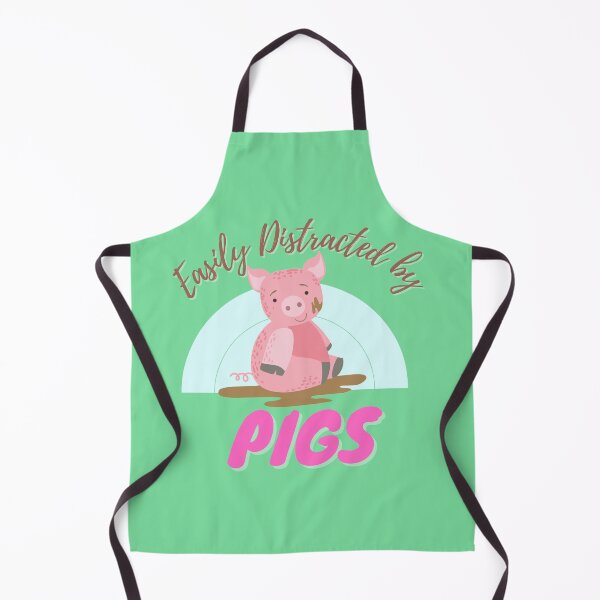 Item preview, Easily Distracted by Pigs designed and sold by Mayziel.