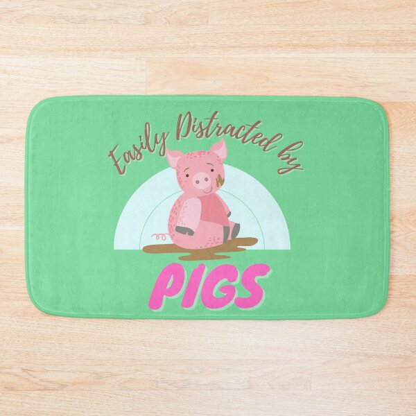 Item preview, Easily Distracted by Pigs designed and sold by Mayziel.