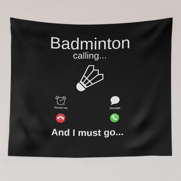 Item preview, Badminton Calling and I Must Go  designed and sold by choceclairs.