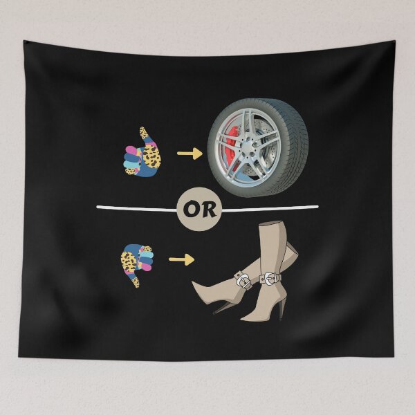 Item preview, Wheels Or Heels designed and sold by Buzzbazaar.