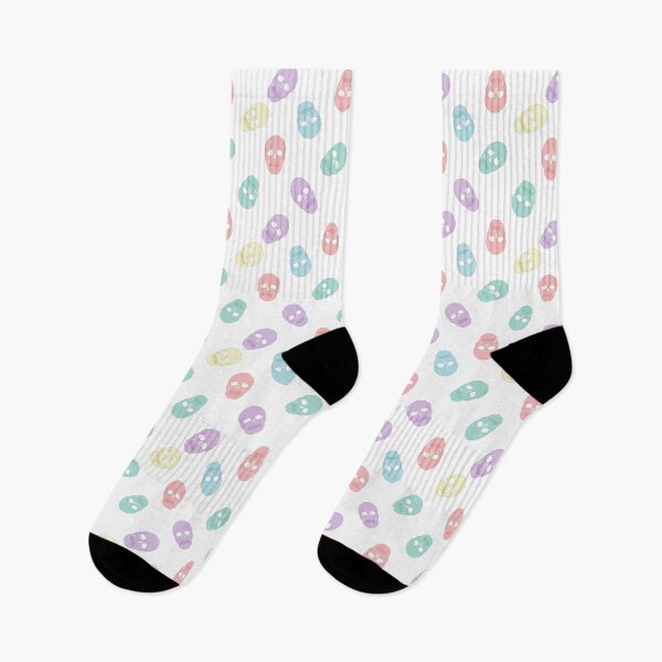Item preview, Pastel skulls pattern designed and sold by sophieklen.