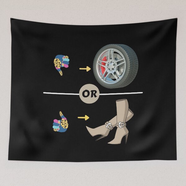 Item preview, Wheels Or Heels designed and sold by Buzzbazaar.