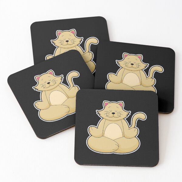 Item preview, Cat Yoga Fitness Meditation designed and sold by Snabdesign84.