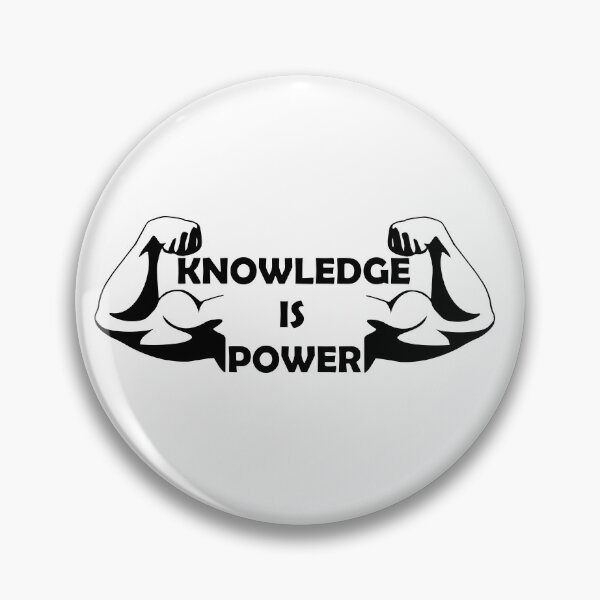 Item preview, KNOWLEDGE IS POWER designed and sold by DomGDesign.
