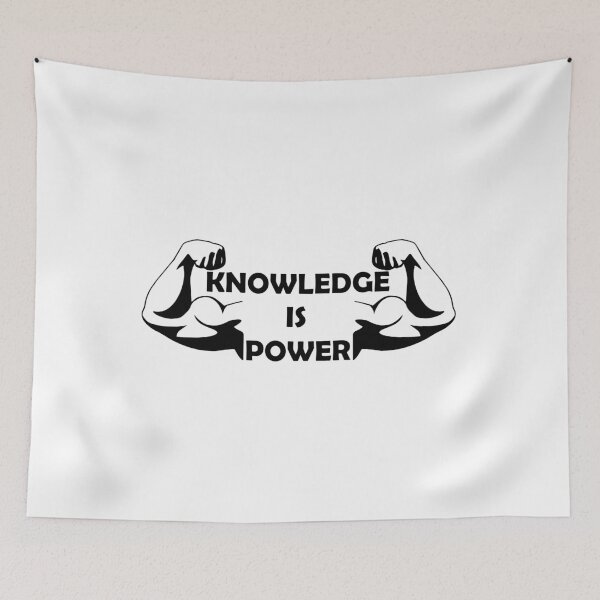 Item preview, KNOWLEDGE IS POWER designed and sold by DomGDesign.