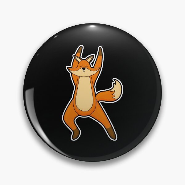 Artikelvorschau, Fuchs bei Yoga Dehnübung entworfen und verkauft von Snabdesign84.