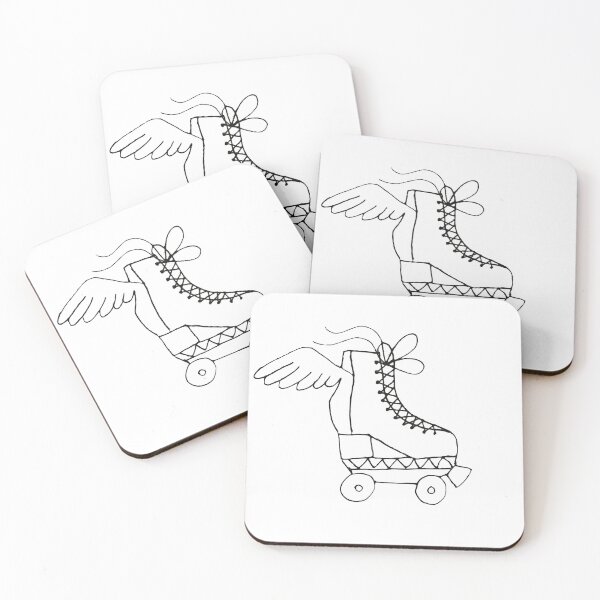 Item preview, roller skate with wings designed and sold by -Lily-Anne-.