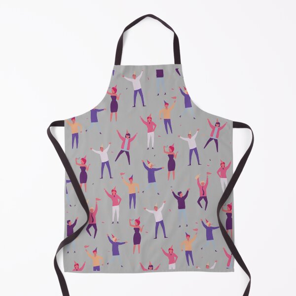 Item preview, Party Time Pattern on grey designed and sold by Rozlar.