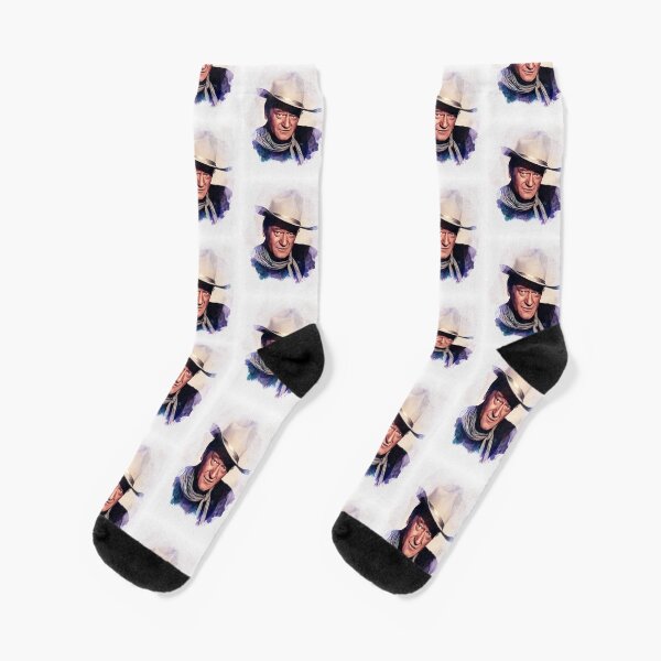 John Wayne, Movie Legend Socks
