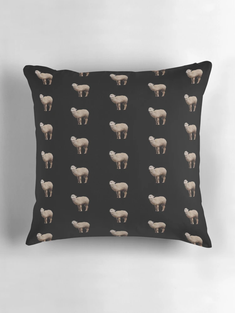 Thumbnail 3 of 4, Pillow, Alpaca designed and sold by RMA-Graphics.