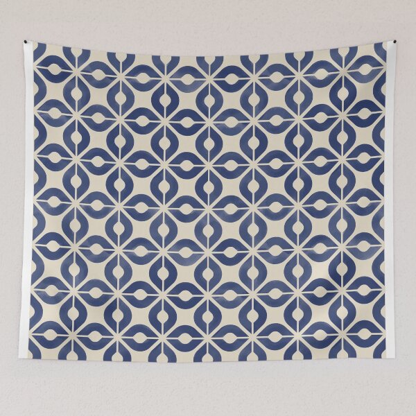 Item preview, Geometric Eye - Indigo  designed and sold by NolkDesign.
