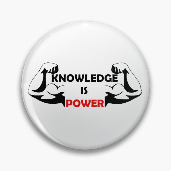 Item preview, KNOWLEDGE IS POWER designed and sold by DomGDesign.