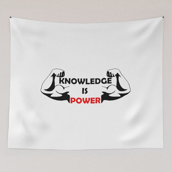 Item preview, KNOWLEDGE IS POWER designed and sold by DomGDesign.