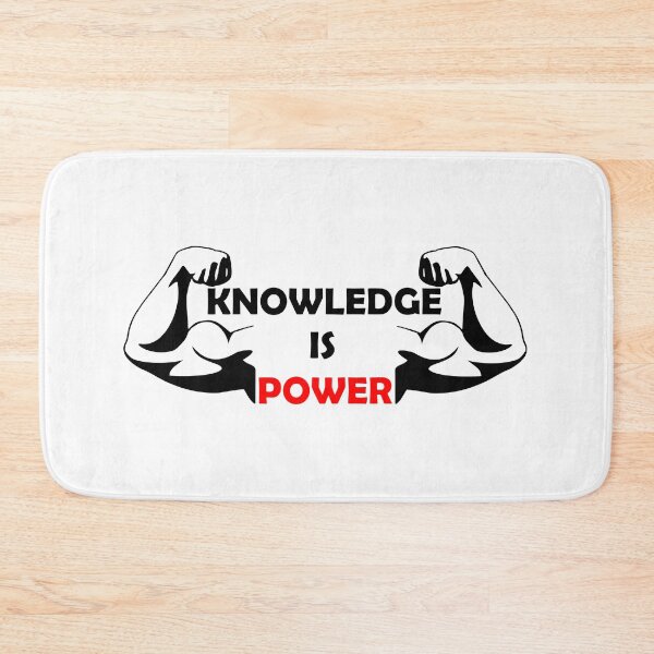 Item preview, KNOWLEDGE IS POWER designed and sold by DomGDesign.