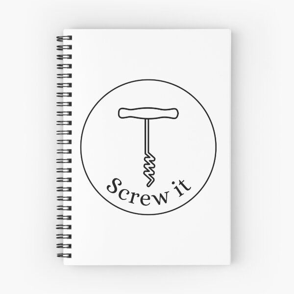 Item preview, Screw it - with a corkscrew, funny print for wine lovers  designed and sold by yennyz.