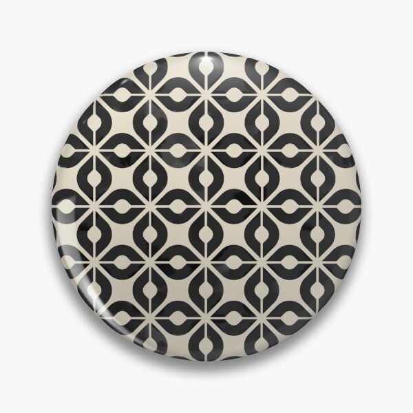 Item preview, Geometric Eye - Black + Cream designed and sold by NolkDesign.