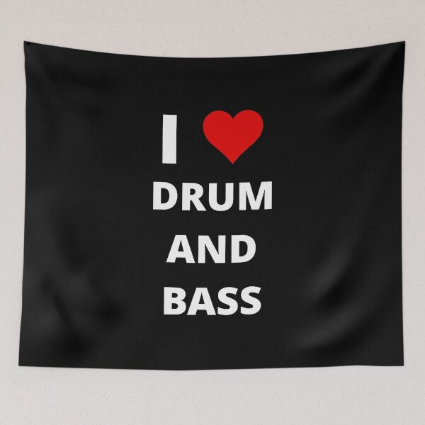 Item preview, I LOVE DRUM AND BASS designed and sold by uniqueitems.