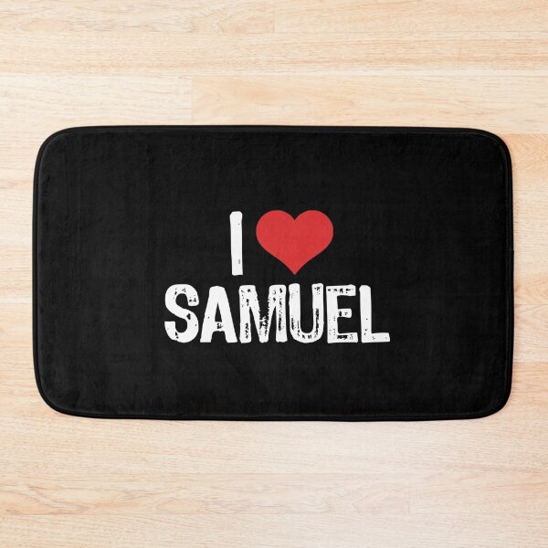Item preview, I Love Samuel designed and sold by The "I Love Everything" Shop.