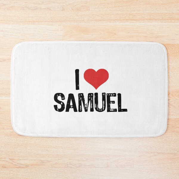 Item preview, I Love Samuel designed and sold by The "I Love Everything" Shop.