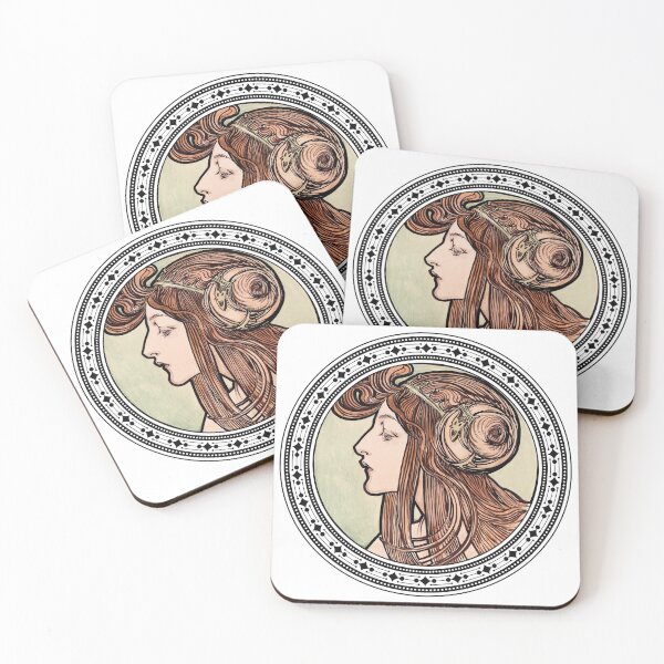 Item preview, Alfons Mucha Art #18 designed and sold by Z83Studio.