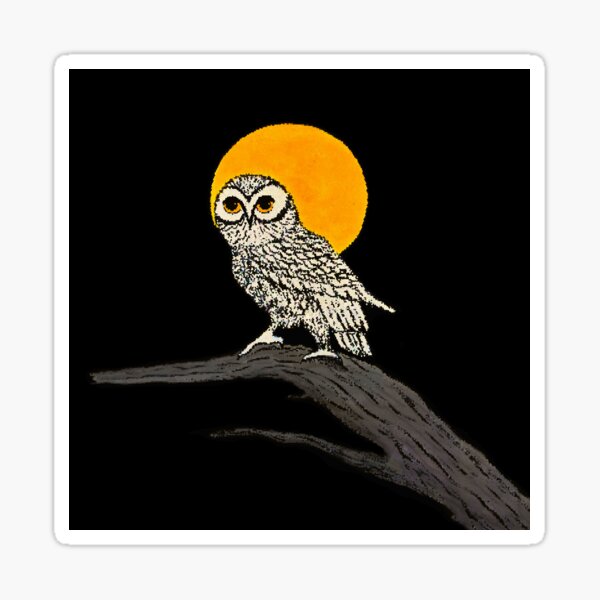 Item preview, Harvest Moon Owl by IdeaJones designed and sold by IdeaJones.