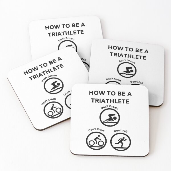 Item preview, How To Be A Triathlete designed and sold by autumnchu.