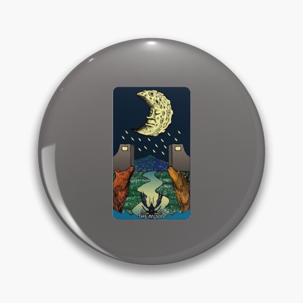 Item preview, The Moon Deck Prediction From a Pack Of Tarot Cards designed and sold by FalkDania.