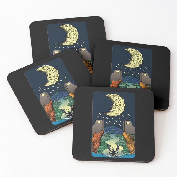 Item preview, The Moon Deck Prediction From a Pack Of Tarot Cards designed and sold by FalkDania.
