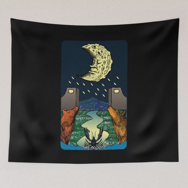 Item preview, The Moon Deck Prediction From a Pack Of Tarot Cards designed and sold by FalkDania.