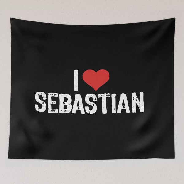 Item preview, I Love Sebastian designed and sold by The "I Love Everything" Shop.