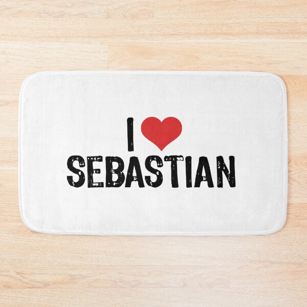 Item preview, I Love Sebastian designed and sold by The "I Love Everything" Shop.