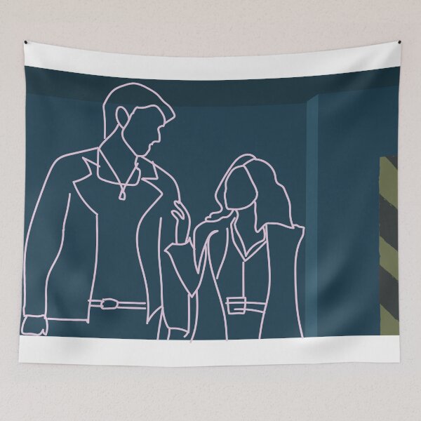 Item preview, Sex / Life Netflix underground scene illustration designed and sold by Itsjayrose.