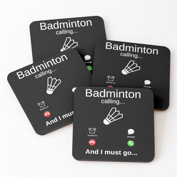 Item preview, Badminton Calling and I Must Go  designed and sold by choceclairs.