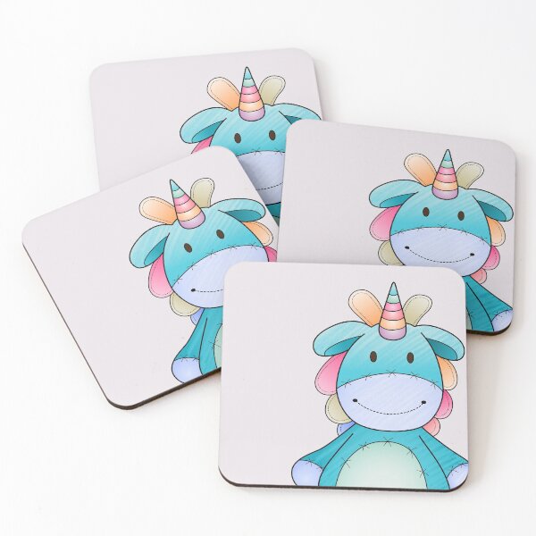 Item preview, UNICORN LOVERS : A Blue Unicorn Doll designed and sold by KritsadaRuang.